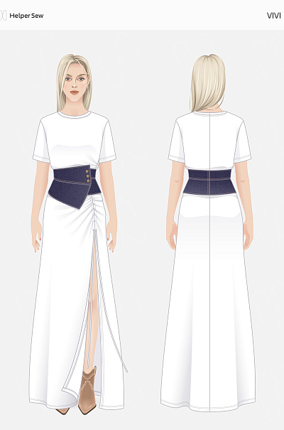 Пояс-баска Vivi