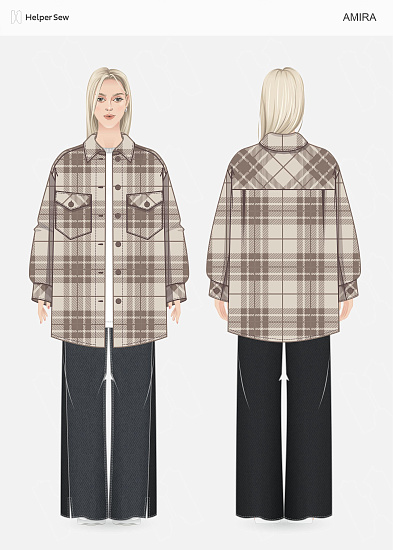 Рубашка Amira