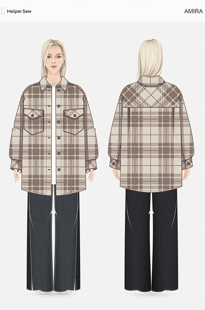 Рубашка Amira