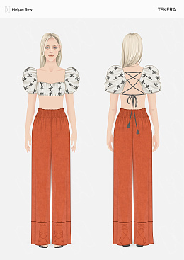 Брюки Текера