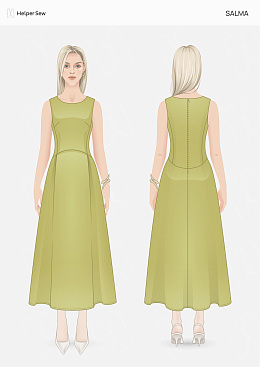 Платье Salma