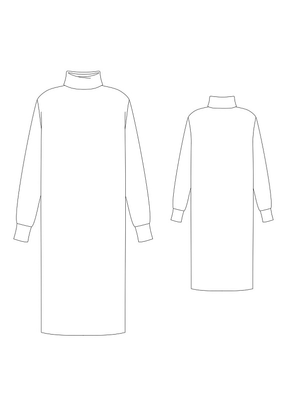 Выкройка Платье Cozy