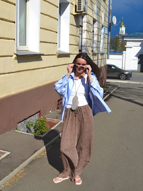 Выкройка Рубашка Асеми