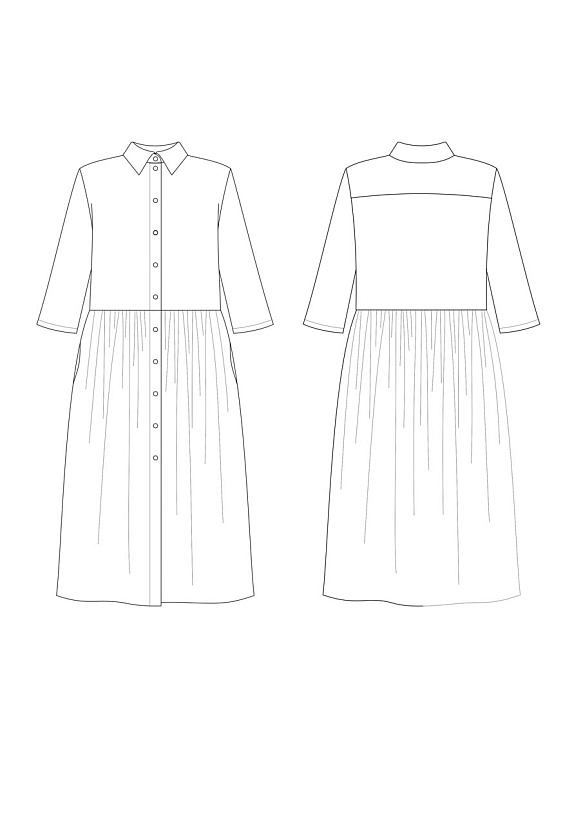 Выкройка Платье Jane