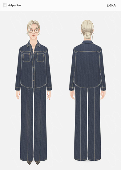 Рубашка Erika