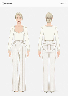 Джинсы Линда