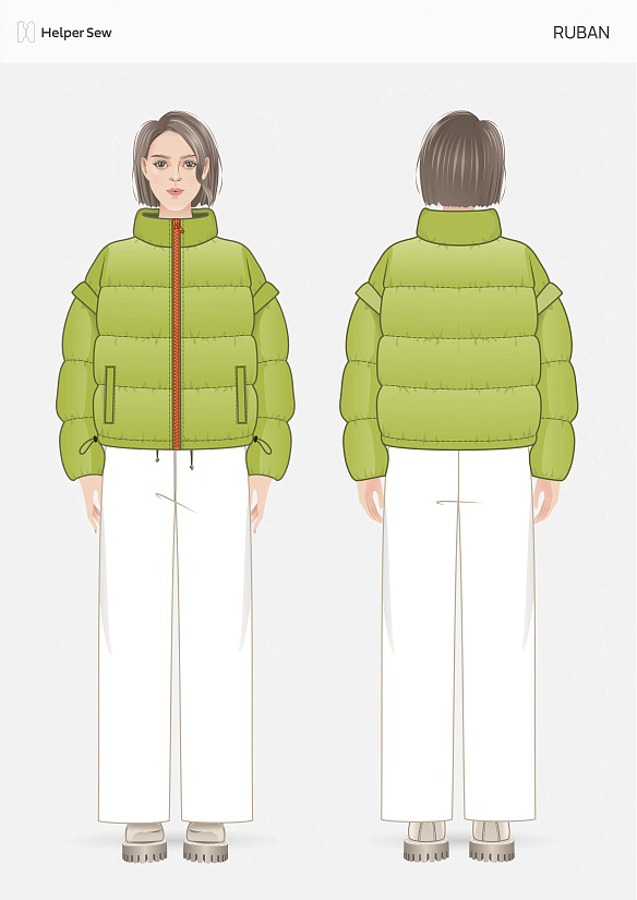 Выкройка Куртка Ruban