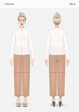 Лонгслив Belle