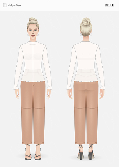 Лонгслив Belle