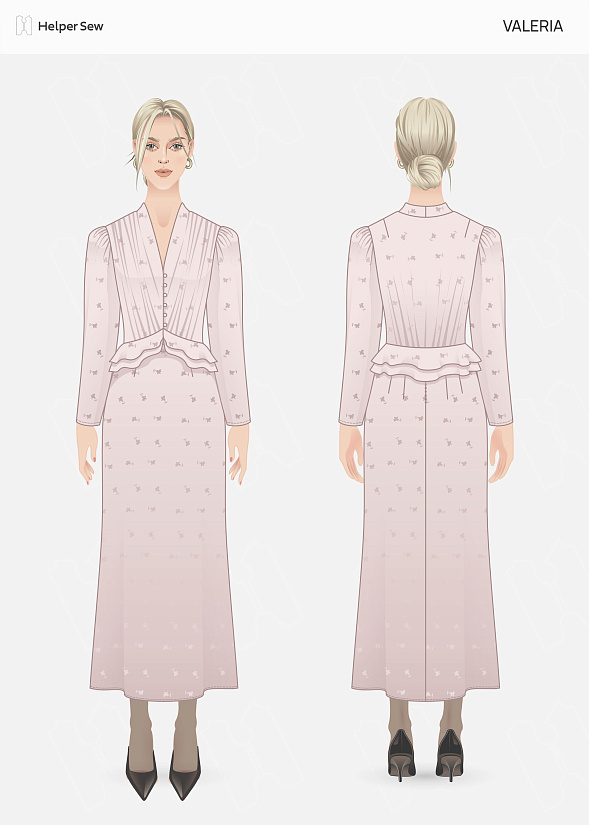 Блузка Valeria