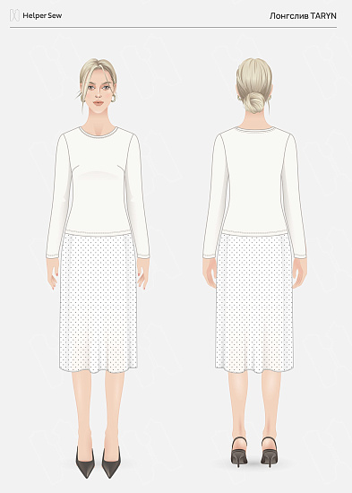 Лонгслив Taryn