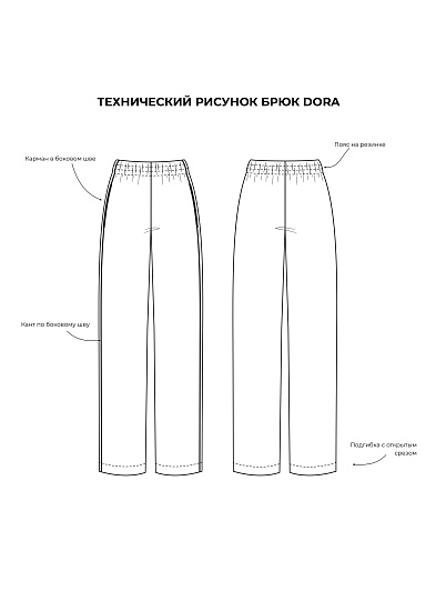 Брюки пижамные Dora