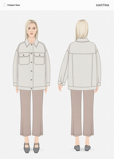 Джинсовая куртка Martina