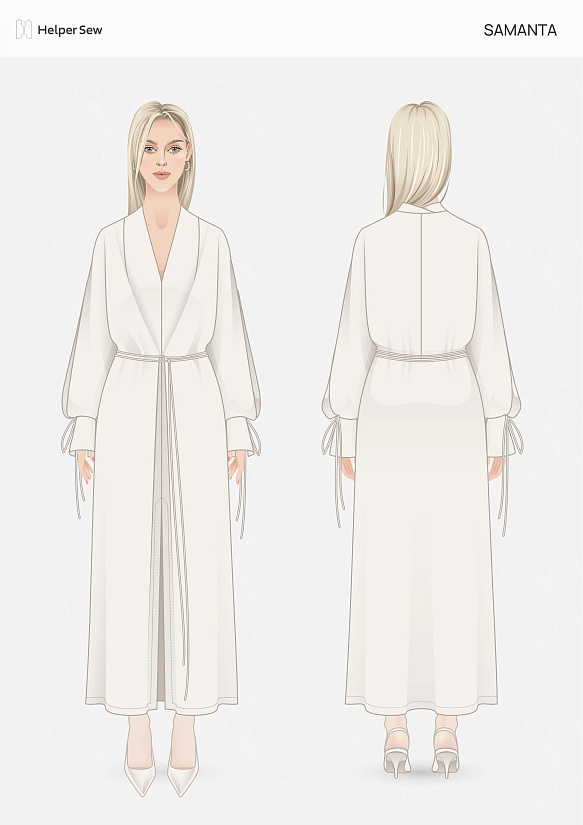 Выкройка Платье Samanta