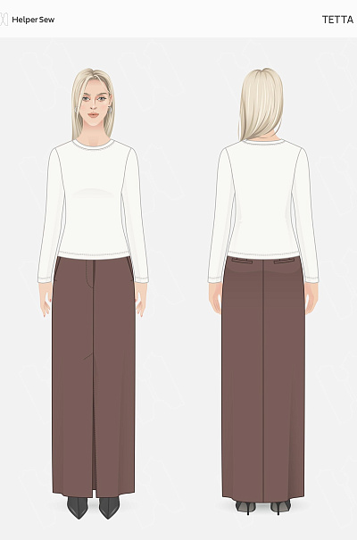 Лонгслив Tetta