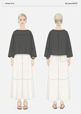 Блузка Маро