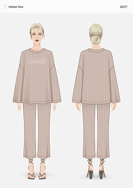 Лонгслив Amy