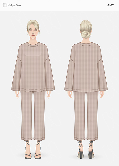 Лонгслив Amy