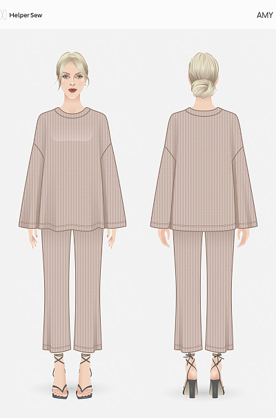 Лонгслив Amy