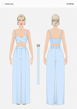 Брюки Порте