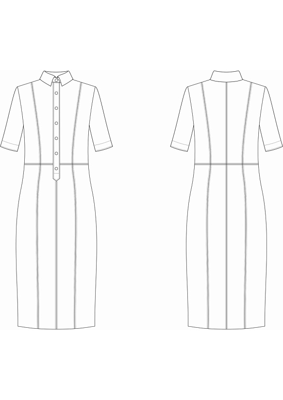 Выкройка Платье Ella