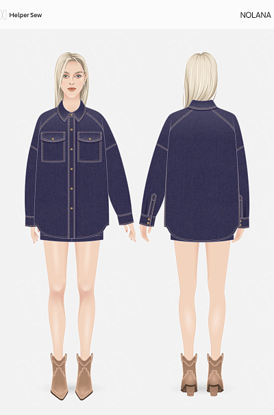 Рубашка Nolana