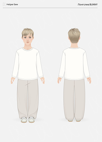 Лонгслив Bunny